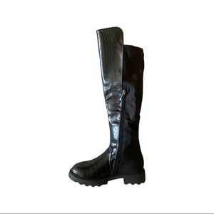 Brand New Black High Knee Boots